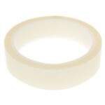 Cinta de Poliimida Transparente Resistente a Altas Temperaturas 24mm x 33 m con Adhesivo de Silicona