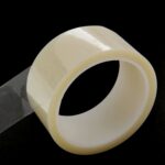 Cinta de Poliimida Transparente Resistente a Altas Temperaturas 45mm con Adhesivo de Silicona 33 m - Imagen 3