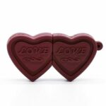 Disco Flash USB 16 Gb Estilo Dual Hearts - Imagen 2