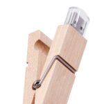 Disco Flash USB Estilo Clip de Madera 2 Gb - Imagen 4