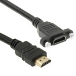 Cable Adaptador HDMI 19 Pines Hembra a HDMI 19 Pines Hembra 1 Metro Alta Velocidad - Imagen 2
