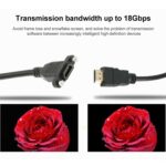 Cable Adaptador HDMI 19 Pines Macho a HDMI 19 Pines Macho Alta Velocidad 1,5 m - Imagen 4