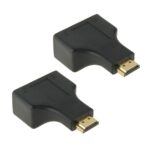 Extensor de Cable de Red HDMI Doble Puerto RJ45 30 m Cat 5E/6 3D HDTV Up