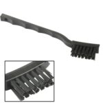 Cepillo Antiestático Curvo Componentes Electrónicos de 17,5 cm (Negro)