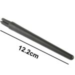 Cepillo de Limpieza Antiestático con Mango Redondo y 7 Haces Componentes Electrónicos (Negro) 12,2 cm - Imagen 4
