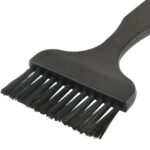 Cepillo de Limpieza Antiestático Componente Electrónico Mango Plano 12 Haces 17 cm (Negro) - Imagen 3