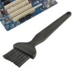 Cepillo de Limpieza Antiestático de Componente Electrónico con Mango Plano de 7 Haces 14 cm (Negro) - Imagen 2