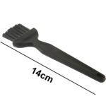 Cepillo de Limpieza Antiestático de Componente Electrónico con Mango Plano de 7 Haces 14 cm (Negro) - Imagen 4