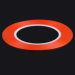 Pegatina Adhesiva de Doble Cara para Apple iPhone para Samsung HTC Reparación Panel Táctil Ancho 1mm Longitud 25M (Rojo)