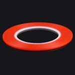Cinta adhesiva de doble cara 3 mm para Apple iPhone / para Samsung / HTC (Rojo) 25 m - Imagen 2