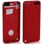 Carcasa Trasera de Metal iPod Touch 5 Panel Trasero (Rojo)