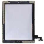 Panel Táctil para Apple iPad 2 (Modelos A1395, A1396, A1397) Botón Controlador, Botón Inicio, Cable Flex Membrana PCB, Adhesivo (Blanco) - Imagen 3