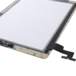 Panel Táctil para Apple iPad 2 (Modelos A1395, A1396, A1397) Botón Controlador, Botón Inicio, Cable Flex Membrana PCB, Adhesivo (Blanco) - Imagen 4
