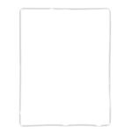 Marco LCD para Apple iPad 3 y para Apple iPad 4 (Blanco)