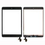 Pantalla Digitalizadora Vidrio Táctil Chip IC Ensamblaje Flex Control para Apple iPad Mini y para Apple iPad Mini 2 (Negro)