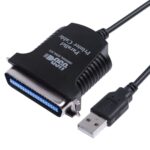 Cable Adaptador USB a Paralelo 1284 para Impresora de 36 Clavijas, 1 Metro (Negro) - Imagen 2