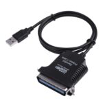 Cable Adaptador USB a Paralelo 1284 para Impresora de 36 Clavijas, 1 Metro (Negro) - Imagen 3