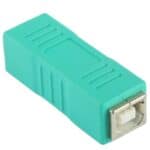Adaptador USB 2.0 Bf a Bf (Verde) - Imagen 3