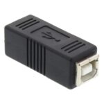 Adaptador USB 2.0 Bf a Bf (Negro) - Imagen 2