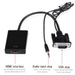 Adaptador Caja Convertidora Video VGA a Full HD 1080P HDMI para HDTV - Imagen 3