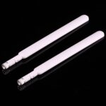 2 Pcs Antena de Enrutador 4G LTE B593 5Dbi SMA Macho (Blanco) - Imagen 2