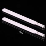 2 Pcs Antena de Enrutador 4G LTE B593 5Dbi SMA Macho (Blanco) - Imagen 3