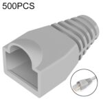 Cubierta de Tapa de Botas de Cable de Red para RJ45 (500 Unidades) (Gris)
