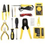 Set de Telecomunicaciones Profesional 15 en 1 para Mantenimiento de Red