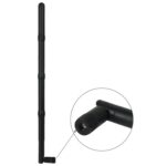 Antena de Red Inalámbrica Masculina 15Dbi RP-SMA (Edición de Tapa Blanda) (Negro)