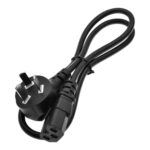 Cable de Alimentación para Ordenador PC de 3 Clavijas con Enchufe AU, Longitud 1,8 m (Negro) - Imagen 2