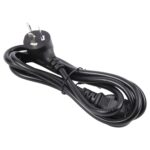 Cable de Alimentación para Ordenador PC de 3 Clavijas con Enchufe AU, Longitud 1,8 m (Negro) - Imagen 4