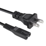 Cable de Alimentación para Portátil EE. UU. 1,2 m con 2 Puntas