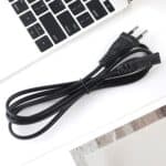 Cable de Alimentación para Portátil Europeo 2 Puntas Longitud 1,5 m - Imagen 4