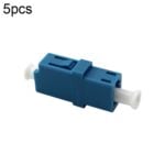 Adaptador de Raíz de Loto de Fibra Simplex Monomodo LC-LC 5 Piezas (Azul)