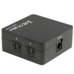 Adaptador SPDIF Toslink Divisor de Audio Óptico Digital 1x3 Amplificador Corriente Admite 5.1 - Imagen 3