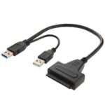 Cable USB 2.0 / USB 3.0 a SATA con Caja de Protección para HDD de 2,5 Pulgadas, Compatible con Hasta 4 TB de Velocidad