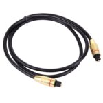 Cable Toslink de Fibra Óptica de Audio Digital 1 m Diámetro Exterior 5,0 mm