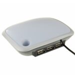 3 HUB USB con luz LED, Longitud del cable: 1 m - Imagen 2