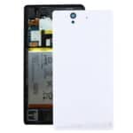 Tapa Trasera de Aluminio Batería para Sony Xperia Z L36H (Blanco)