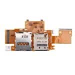 Bandeja Tarjeta SIM + Micro SD Cable Flex de Contacto para Sony Xperia Tablet Z SGP311 SGP312 SGP321
