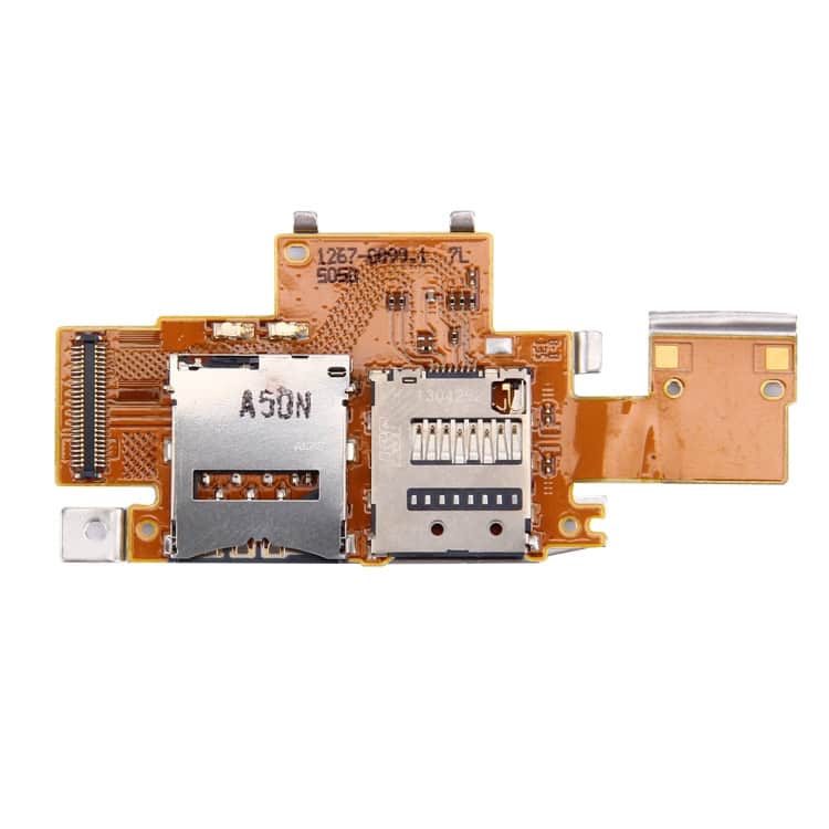 S-SP-2587.jpg Bandeja Tarjeta SIM + Micro SD Cable Flex de Contacto para Sony Xperia Tablet Z SGP311 SGP312 SGP321 - Imagen 1