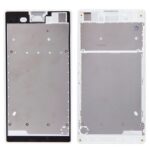 Carcasa Frontal para Sony Xperia T3 con Adhesivo (Blanco)