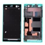 Carcasa Frontal para Sony Xperia C3 con Adhesivo (Verde)