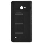 Cubierta Carcasa Trasera Plástico Superficie Esmerilada para Microsoft Lumia 640 (Negro) - Imagen 3