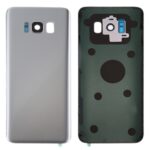 Tapa Trasera Batería para Samsung Galaxy S8+ / G955 con Lente Cámara y Adhesivo (Plata)