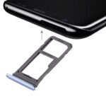 Bandeja de Tarjeta SIM y Micro SD para Samsung Galaxy S8 (Azul)