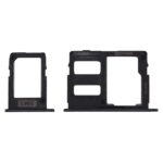 Bandeja de Tarjeta SIM y Micro SD para Samsung Galaxy J3 / J5 / J7 SIM Única (Negro) - Imagen 2