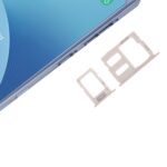 Bandeja Tarjeta SIM y Micro SD para Samsung Galaxy J3 / J5 / J7 Única (Oro)