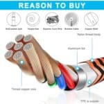 Cable de audio recto para auriculares de juegos Logitech Astro A10 A40 A30 modelo Zs0162 - Imagen 4