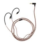 Cable de Audio para Auriculares Audio-Technica ZS0027 3,5 mm a A2DC para ATH-LS50 E40 E70 CKR100 CKS1100 (Marrón)